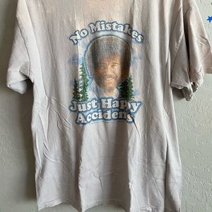 Bob Ross no mistakes just happy accidents